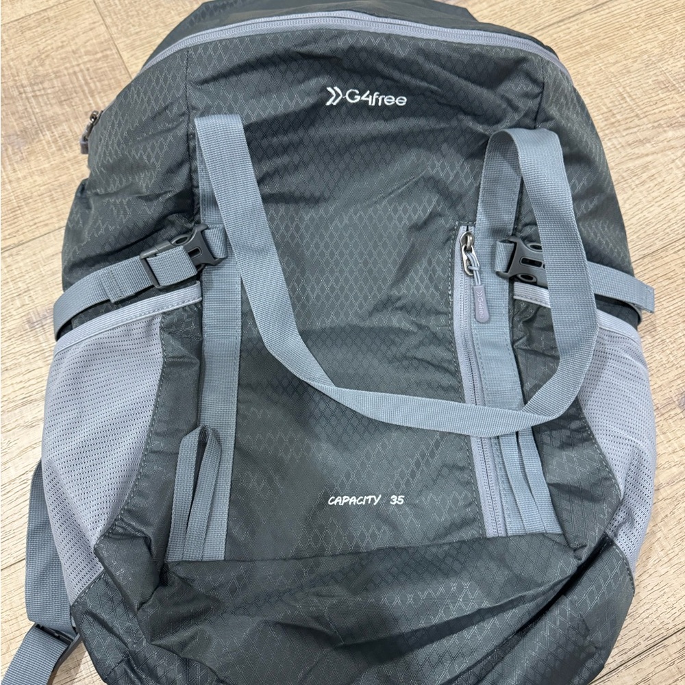 🔴Gray Backpack